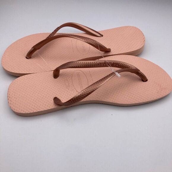 Havaianas Womans Slim Flip Flops Ballet Rose Size. 37 -38 - Picture 2 of 5
